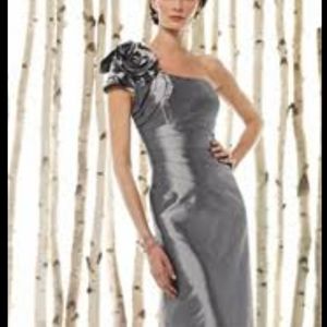 Nightway David's Bridal bejeweled gown wedding mother bridesmaid